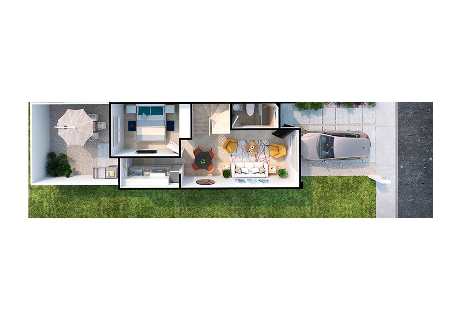 PLANO PLANRA BAJA jardines-del-sur-vi-modelo-flamboyan-pb